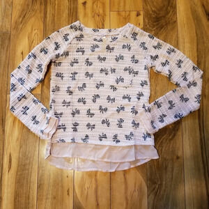 Xhilaration Girls Knit Top L